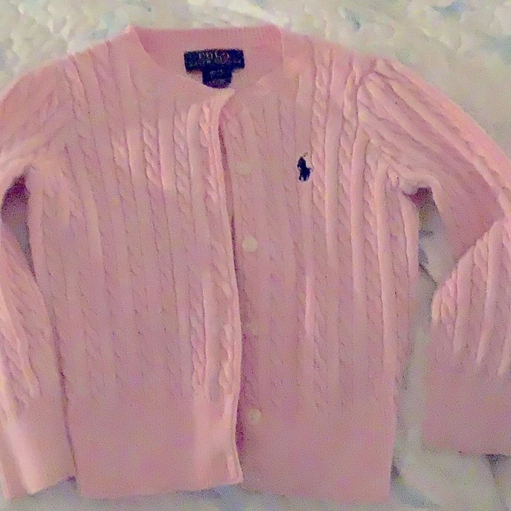 Toddler polo sweater